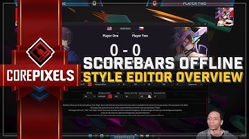 Using Scorebars Offline: Style Editor