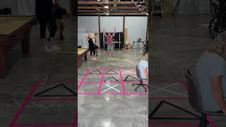 Giant Tic-Tac-Toe! 🤣 #games #family #fun #party