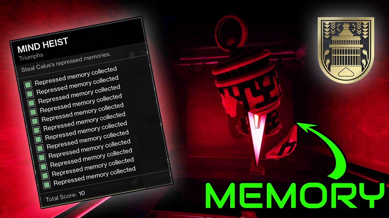 Duality Dungeon Memory And Hidden Chest Locations (MIND HEIST TRIUMPH) | 
