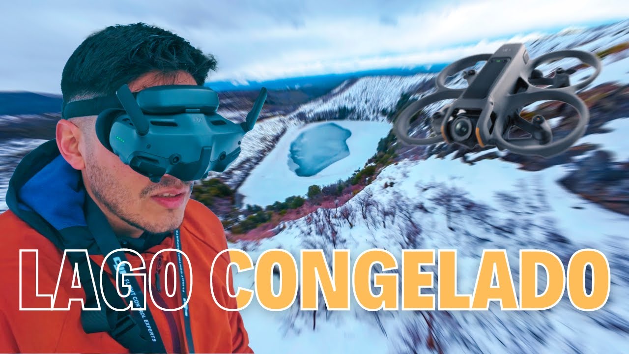 UNO DE LOS MEJORES VUELOS FPV DE MI VIDA | DJI AVATA 2 EN LA NIEVE! | LAGUNA DAÑICALQUI