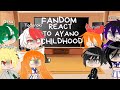 Fandom React to Ayano childhood (1/3) |•| Gacha club |•| My AU