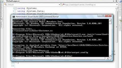 Creating a Web Service with Windows Communication Foundation (WCF) by Dan Wahlin