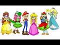 MLP Equestria Girls as Super Mario bros- Paper Custom Easy Craft