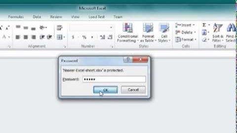 How to set and remove password in Microsoft Excel 2010 | 2013 | 2016