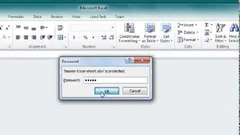 How to set and remove password in Microsoft Excel 2010 | 2013 | 2016