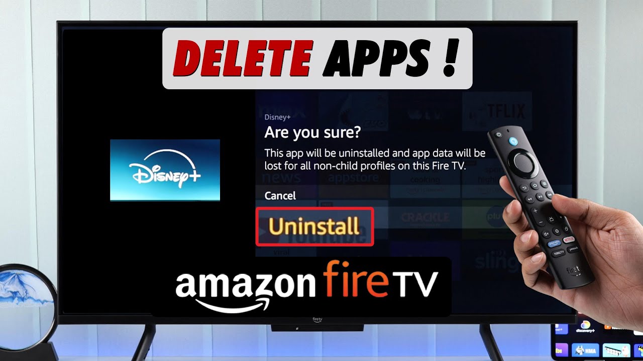 How To Delete Apps On Amazon Fire TV! [Uninstall / Remove] - YouTube