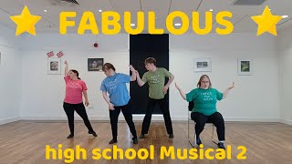 FABULOUS from High School Musical 2 by Sharpay & Ryan | Dance for Children | TailfeatherTV