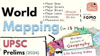 WORLD Mapping *Therapy *  | UPSCPrelims 2024 |Most important stuff