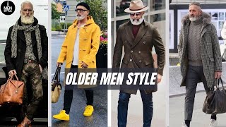 Older Men Winter Fashion 2023 // Men's Outfits // 20 Casual Business Winter Style