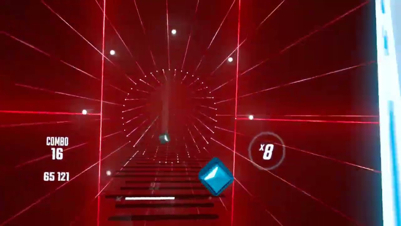 I played beat saber again