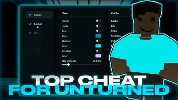 Cheat - For Unturned | Greated Hacks For Unturned | Aim, Esp & Many | FREE 100%