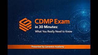 CDMP Exam in 30 Minutes: What You Really Need to Know