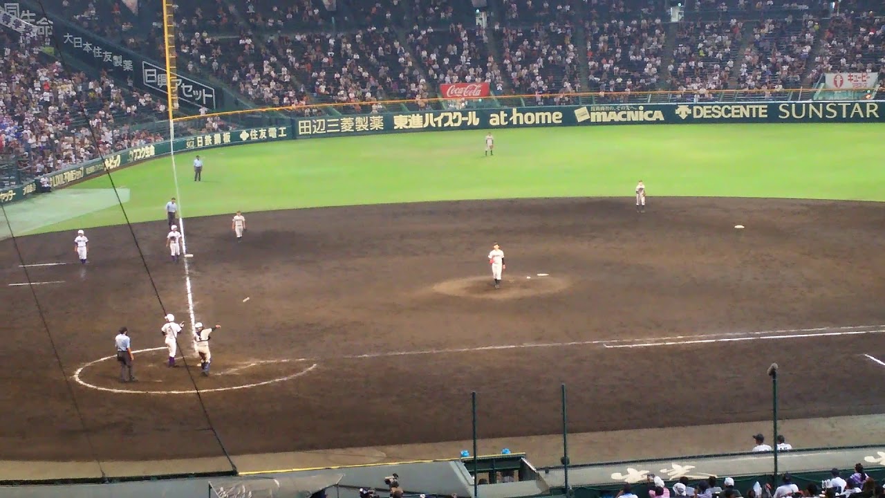 関東一サヨナラ！渋谷くん2アウトから3ベース 平泉くん歩かされて平川くん意地をみせる【第101回夏の甲子園 関東一 対 鶴岡東 2019.8.17】