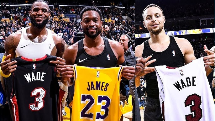 Dwyane Wade Gave Carmelo Anthony His Final Jersey Swap For A Pretty Cool  Reason - BroBible