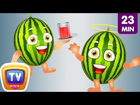 Watermelon Song | Fruits for Kids | Johny Johny Yes Papa | Nursery Rhymes & Kids Songs by ChuChu TV