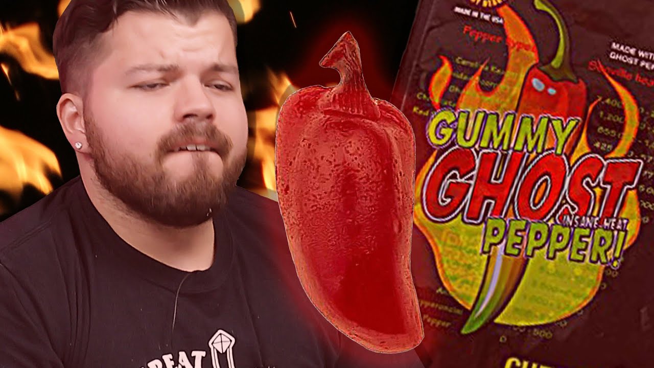 We Ate The Worlds Hottest Ghost Pepper Gummy YouTube