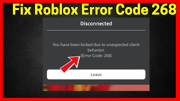 Fix Roblox Error Code: 268
