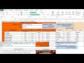 RECETA ESTANDAR USANDO EXCEL