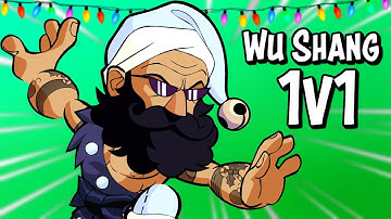 Wu Shang SAVAGE Mode • Brawlhalla 1v1 Gameplay