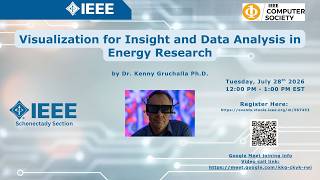 Visualization for Insight & Data Analysis in Energy Research | Dr. Kenny Gruchalla-IEEE Schenectady