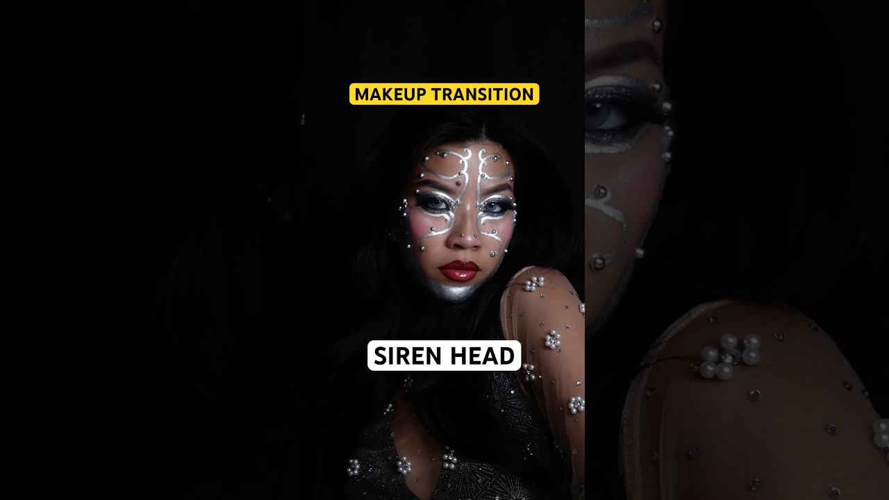 Siren head makeup transition 