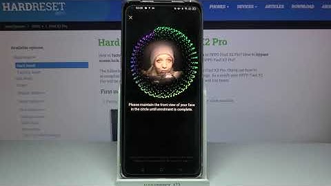 How to Set Up Face Unlock on OPPO FIND X2 PRO – Face Recognition