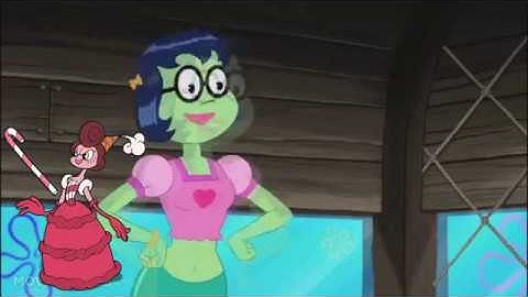 Cuphead portrayed by SpongeBob 2