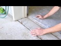 How to set concrete to keep water out of garage - Baton Rouge - Overhead Door