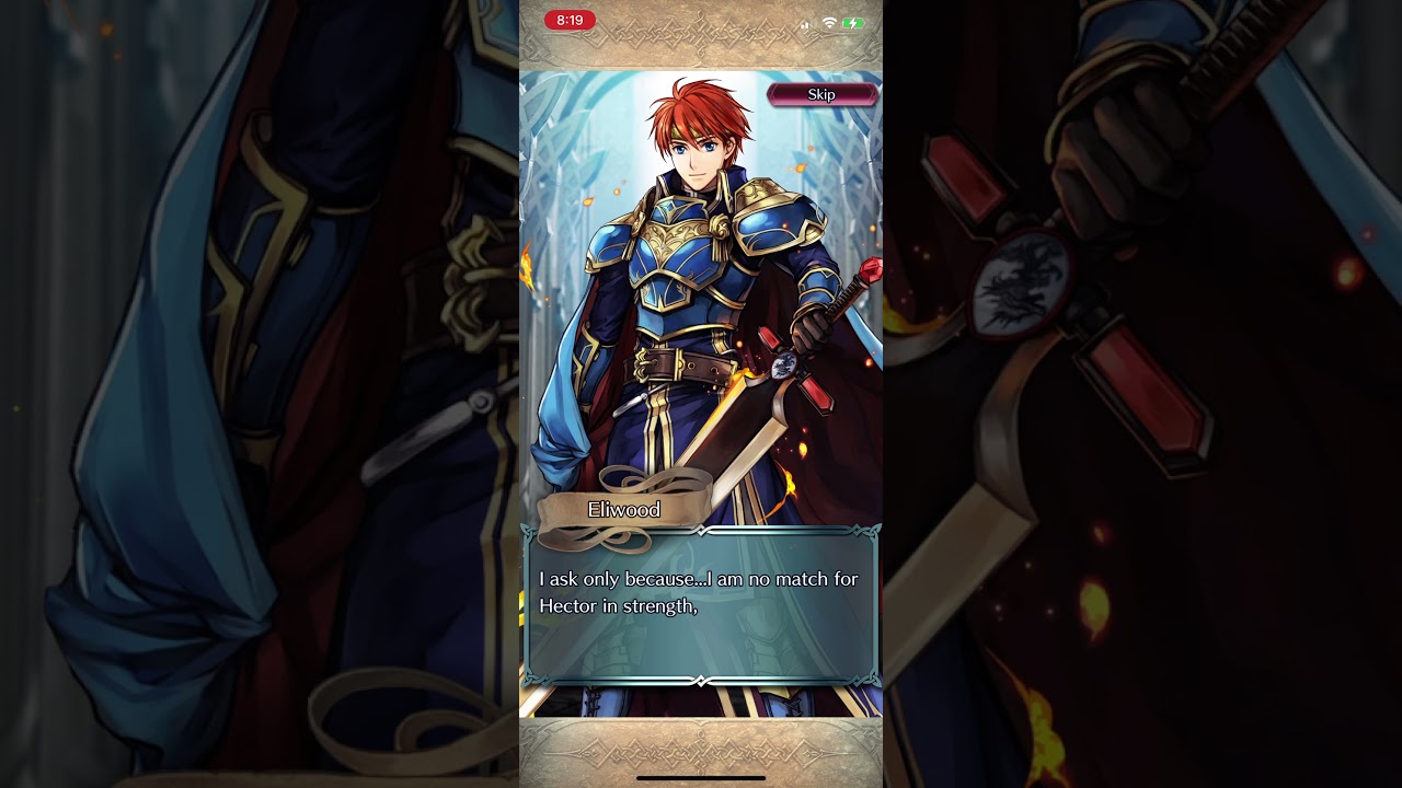 Fire Emblem Heroes - Legendary Eliwood Confession
