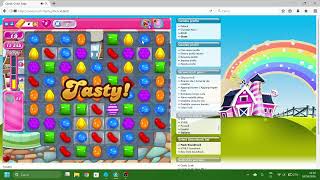 Candy Crush Saga (Flash 2018 version) - Episode #1 - Candy Town (Levels 1-10), no boosters, IT screenshot 1