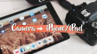 How to transfer videos from camera to iPhone/iPad | Tech Videos | Kayla’s World