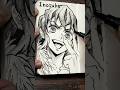 [ASMR] Drawing Inosuke🐗 #鬼滅の刃 #demonslayer #asmr #drawing #satisfying