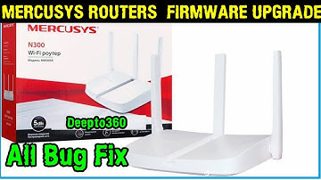 ▶ 🔥MERCUSYS ROUTER FIRMWARE UPGRADE (ALL ROUTERS)  | BANGLA | - DEEPTO360