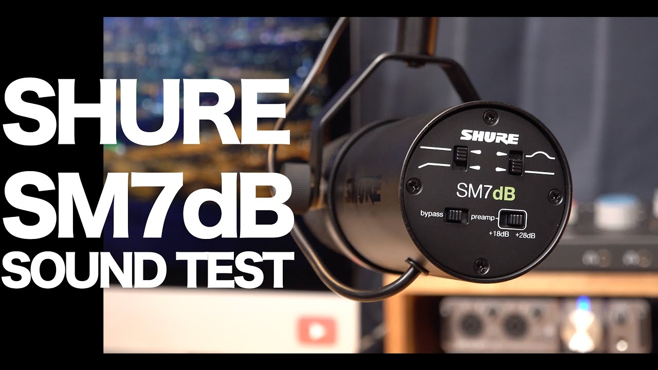 SHURE SM7dB ※説明文をお読みください （SHURE SM7DB ダイナミック 