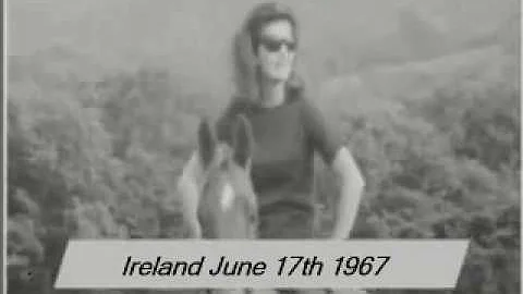 June 1967 - Jacqueline Kennedy and children in Ire...