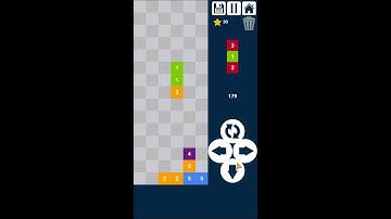 Drop n Merge Numbers: Match 3 Block Puzzle