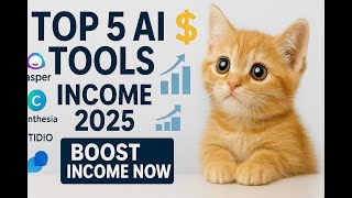Top 5 AI Tools to Boost Your Income in 2025 | Earn More with Artificial Intelligence #investingtips