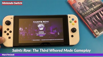 Saints Row: The Third Whored Mode Gameplay (Before Patch)
