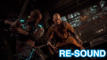 The Callisto Protocol - Jacob VS Prisoners (Control Room Fight) [RE-SOUND]