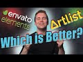 Envato elements vs artlist max which one is better for you