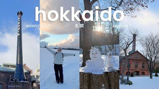 winter days in hokkaido 3 days itinerary sapporo otaru
