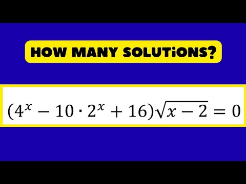 Too Many Math Problems How many solutions? |Algebra Problem - YouTube