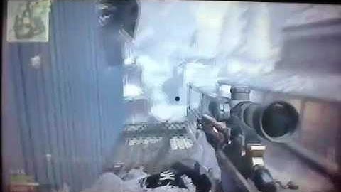 COD-MW3-DZ-*-xTriangle- SICK JumpShot QuickScope Snipe to Platform from outpost catWalk - MSR