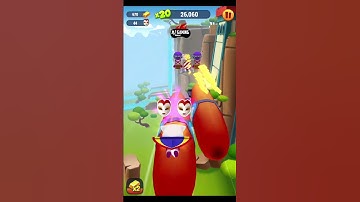 Talking Tom Gold Run Princess Angela in The Flying World Funny Race Android iOS Gameplay #Shorts