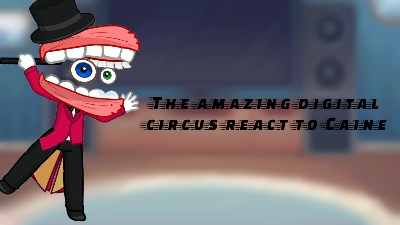 The amazing digital circus react to Caine | 2x Speed - YouTube