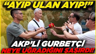 Ayip Ulan Ayip Akpli̇ Gurbetçi̇yi̇ Yerden Yere Vurdular  Sokak Röportajları