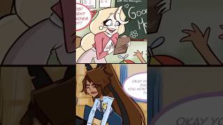 Charlie & Vaggie As Human Teachers Hazbin Hotel Season 2 Comic Dub