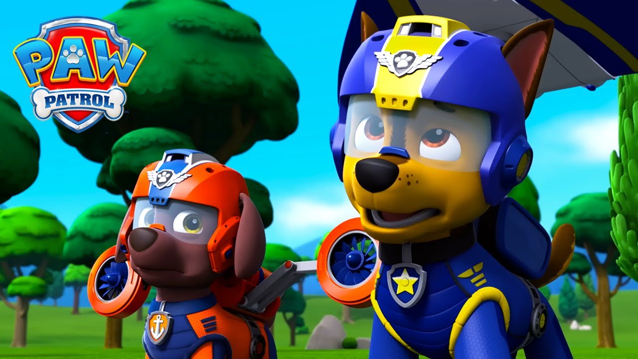 Hvad Sker der i Fru Marjories Baghave? | PAW Patrol | På Dansk | Sammenklip