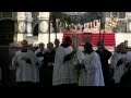 Blessed sacrament procession westminster cathedral 1012  a day with mary