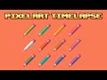 Pixel Art Pencils